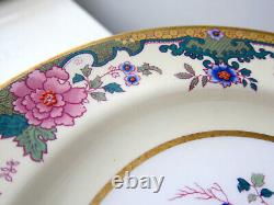10 Johnson Bros Pareek Dinner Plates Colorful Flowers England