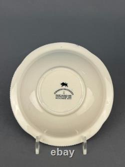 10 Johnson Brothers OLD BRITAIN CASTLES BLUE 6 Rim Cereal Bowls England MINT