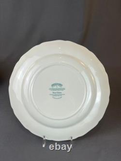 11 Johnson Brothers ROSE CHINTZ PINK 9 ¾ Dinner Plates 1883 Stamp EUC