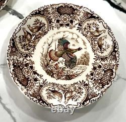 11 Johnson Brothers Wild Turkey NA Windsor Ware Cups & Saucers plus extras