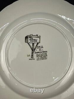 12 Johnson Brothers FRIENDLY VILLAGE 10 Dinner Plates Schoolhouse