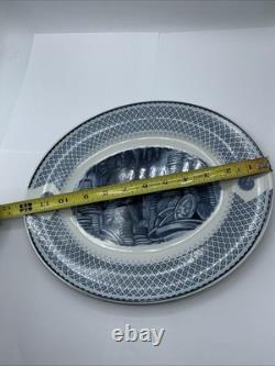 12 Oval Serving Platter Harry Potter Traditional -Johnson Bros-Made In England