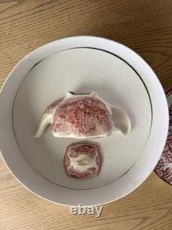 13 Piece Johnson Brothers Old Britain Castles RARE VINTAGE tea set