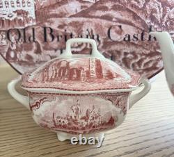 13 Piece Johnson Brothers Old Britain Castles RARE VINTAGE tea set