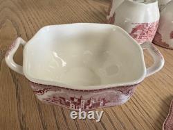 13 Piece Johnson Brothers Old Britain Castles RARE VINTAGE tea set