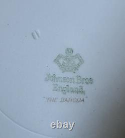 18 Sets Vintage The Baroda By Johnson Bros. Semi-Porcelain Floral Design 8-6