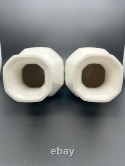 2 Johnson Brothers The Friendly Village 50th Anniversary Ltd Ed 12 Vase (read)