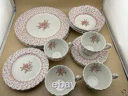 20 piece Johnson bros. Rose Bouquet Service for 4