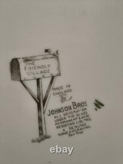 2003-2004 Johnson Brothers Friendly Village 14 The Village Chop Plate