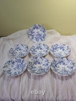 22 pc Johnson Bros Old-Bradbury-in-Blue English Iconic Vintage Porcelain Set
