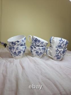 22 pc Johnson Bros Old-Bradbury-in-Blue English Iconic Vintage Porcelain Set