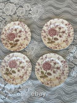 26 Piece Lot Mixed Vintage Johnson Brothers Rose Chintz Pink