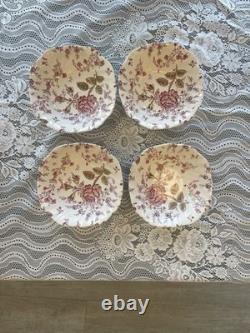 26 Piece Lot Mixed Vintage Johnson Brothers Rose Chintz Pink