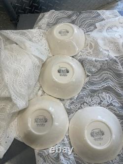 26 Piece Lot Mixed Vintage Johnson Brothers Rose Chintz Pink