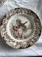 3 Johnson Brothers Wild Turkeys (flying) Dinner Plates 10.75