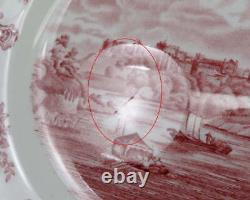 4- 6 Pc Place Setting Johnson Bros England Old Britain Castles Plates Cups Bowls