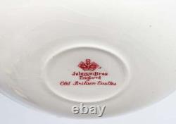 4- 6 Pc Place Setting Johnson Bros England Old Britain Castles Plates Cups Bowls