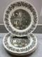 4 Johnson Bros Merry Christmas Dinner Plate Ironstone Made In England 10.75 Mint