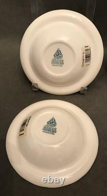 4 Johnson Bros Merry Christmas Rimmed Berry Sauce Bowls Bowl