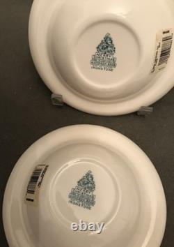 4 Johnson Bros Merry Christmas Rimmed Berry Sauce Bowls Bowl
