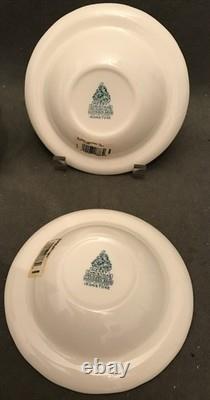 4 Johnson Bros Merry Christmas Rimmed Berry Sauce Bowls Bowl
