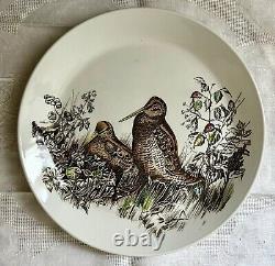 4 Johnson Brothers England Game Birds 10.75 Dinner Plates EUC