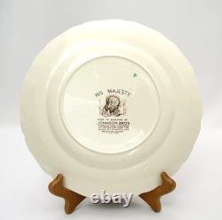 (4) Johnson Brothers His Majesty Turkey 10 5/8 Dinner Plates Excellent Cond