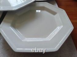 4x or 3x or 7x Johnson Brothers Heritage 10 Dinner Plates White Ironstone Bros