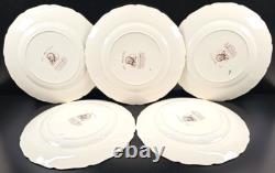 5 Johnson Brothers His Majesty Dinner Plate Set Vintage Turkey England Retro Lot