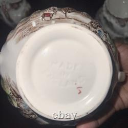 (50 CT) Johnson Brothers HERITAGE HALL GEORGIAN TOWN HOUSE IRONSTONE Dinner Set
