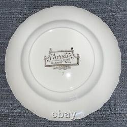 6 BEAUTIFUL Johnson Brothers Sheraton Dinner Plates 10 VTG NO CHIPS