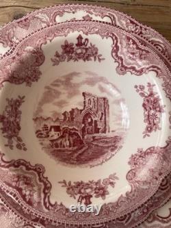 6 Place Settings Johnson Bros Old Britain Castles