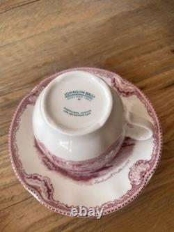 6 Place Settings Johnson Bros Old Britain Castles