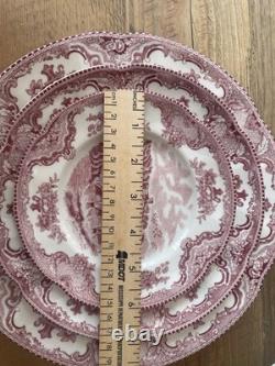 6 Place Settings Johnson Bros Old Britain Castles