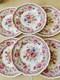 6 Set Dorchester Johnson Brothers 10'' Dinner Plates England Vintage Pink Floral