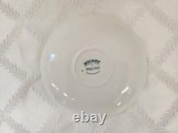 63 Set Johnson Bros Regency White Dishes, Bowls, Platter, Cup, Saucers, Serving