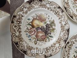 (7) Johnson Bros Harvest Salad Plates 8