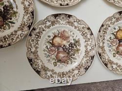 (7) Johnson Bros Harvest Salad Plates 8