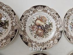 (7) Johnson Bros Harvest Salad Plates 8