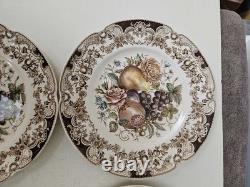 (7) Johnson Bros Harvest Salad Plates 8