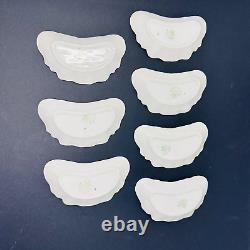 7 Vintage 1930s Johnson Bros Made in England Crescent Shape Candy Dish 6 x 3.5