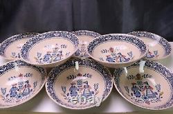 8 Johnson Bros Hearts & Flowers 6 1/2 Coupe Cereal Bowls