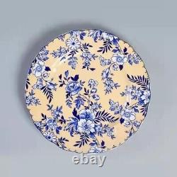 8pcs Of Johnson Brothers DEVON COTTAGE Floral Salad Accent Plate And Mug