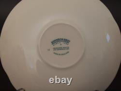 9 Pc Tea Pot Set Johnson Bros OLD BRITAIN CASTLES 4 Cups 4 Saucers England EUC