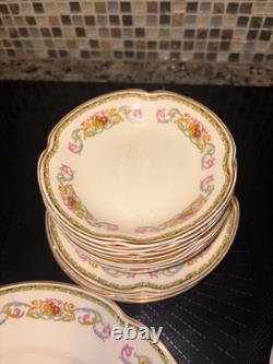 A large set of Johnson Brothers Guernsey pattern earthenware dinnerware