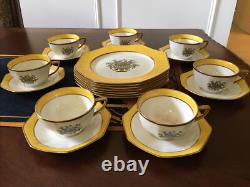 ANTIQUE JOHNSON BROS. ENGLAND 279 Set 21 Pieces MADE FOR OVINGTON BROS. NEW YORK