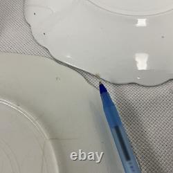 Antique 8 Plate, Lot Of 5 Johnson Brothers Cloverly Green And Gold