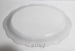 Antique Johnson Bros 18 Venetian Blue Green Oval Platter Transferware England