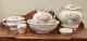 Antique Johnson Bros. Chamber Set Pitcher, Basin, Waste, Chamber, Soap, Brush