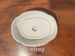 Antique Johnson Bros. Chamber Set Pitcher, Basin, Waste, Chamber, Soap, Brush